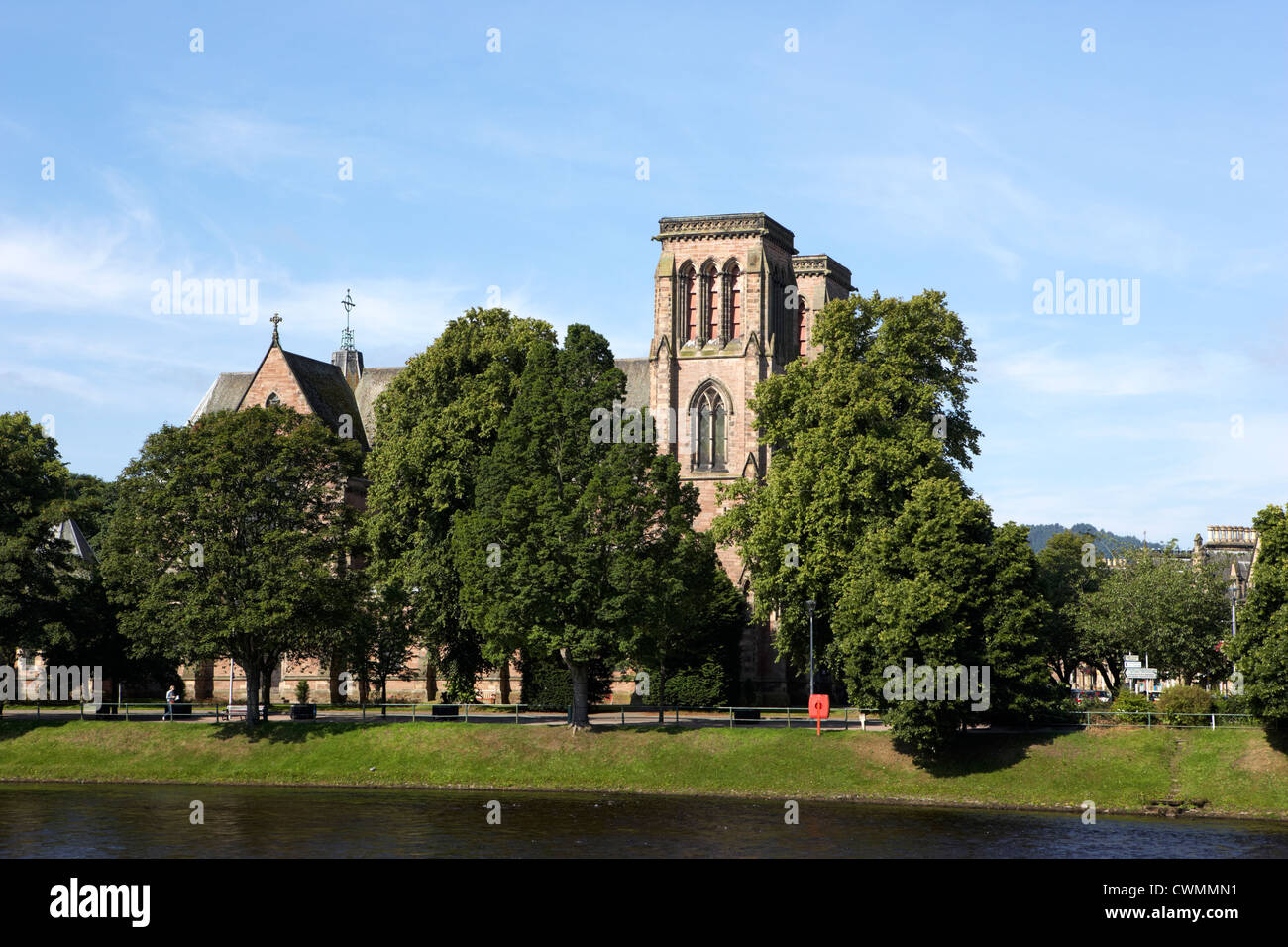 st andrews cathedral inverness highland scotland uk Stock Photo Alamy