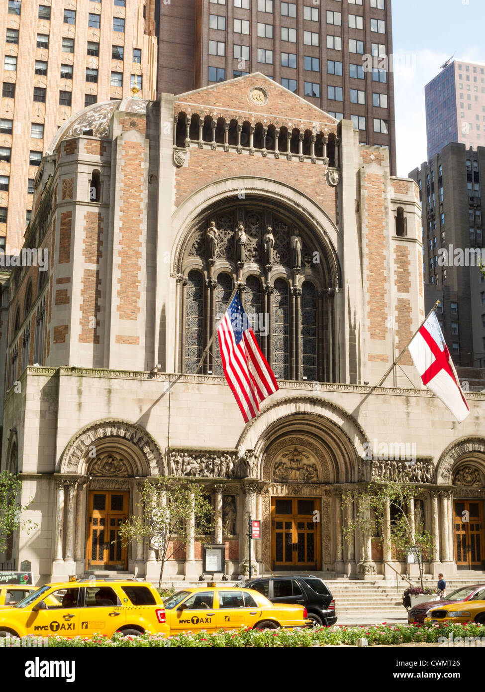 St. bartholomew's church new york city hi-res stock photography and ...