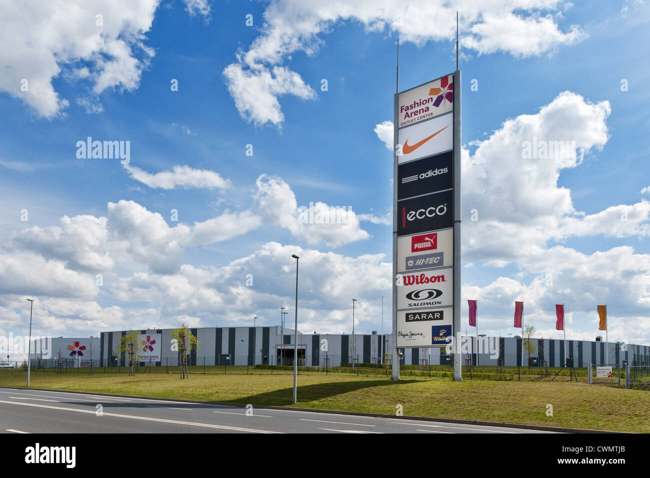 Fashion Arena Outlet Center, Sterboholy, Praha, Ceska republika Stock Photo  - Alamy