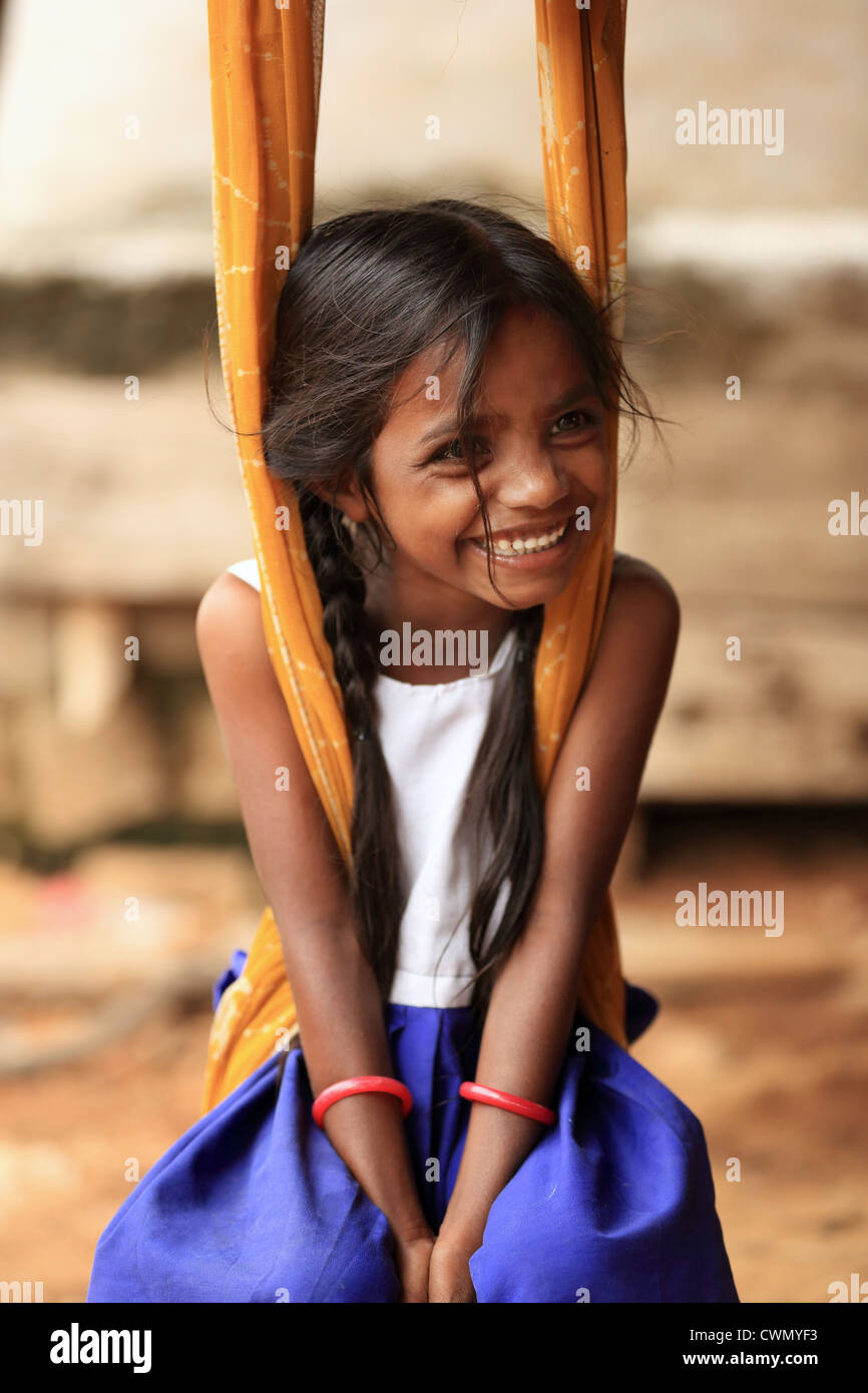 Funny small girl india hi-res stock photography and images - Alamy
