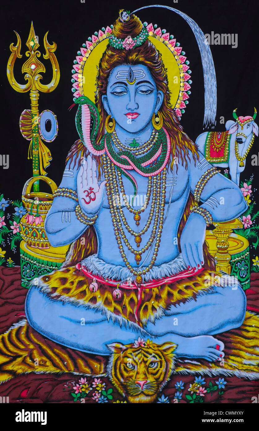 Hindu God Stock Photo