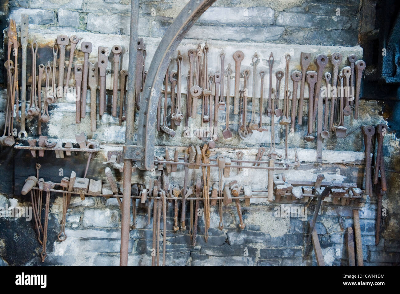 Rack of tools Stock Photo - Alamy