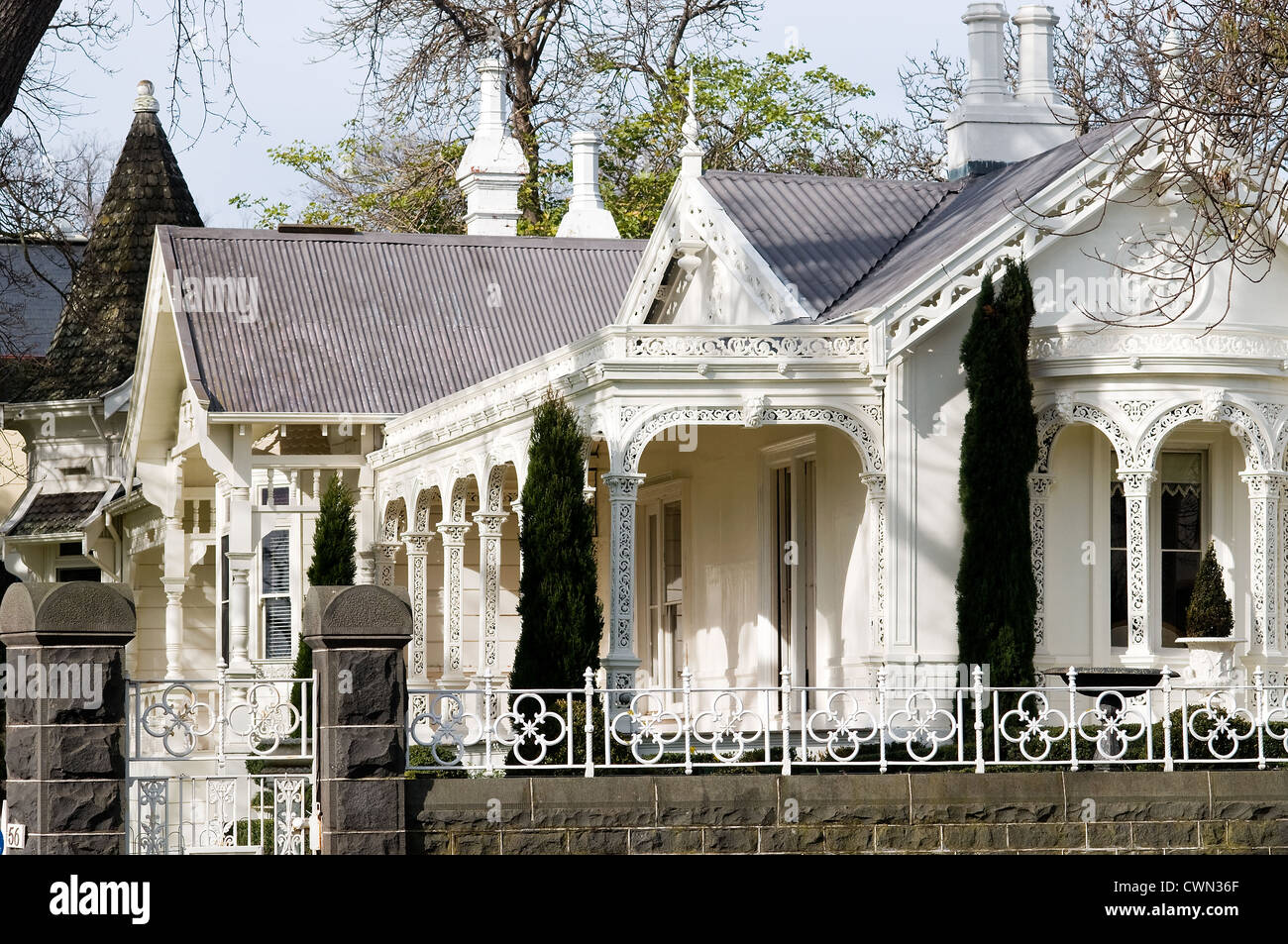 Period house, Geelong, Victoria, Australia Stock Photo Alamy