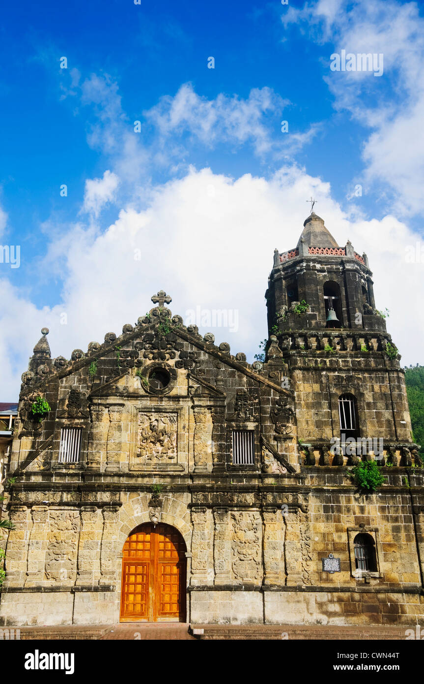 An 18th century church in Southern Luzon, Philippines Stock Photo