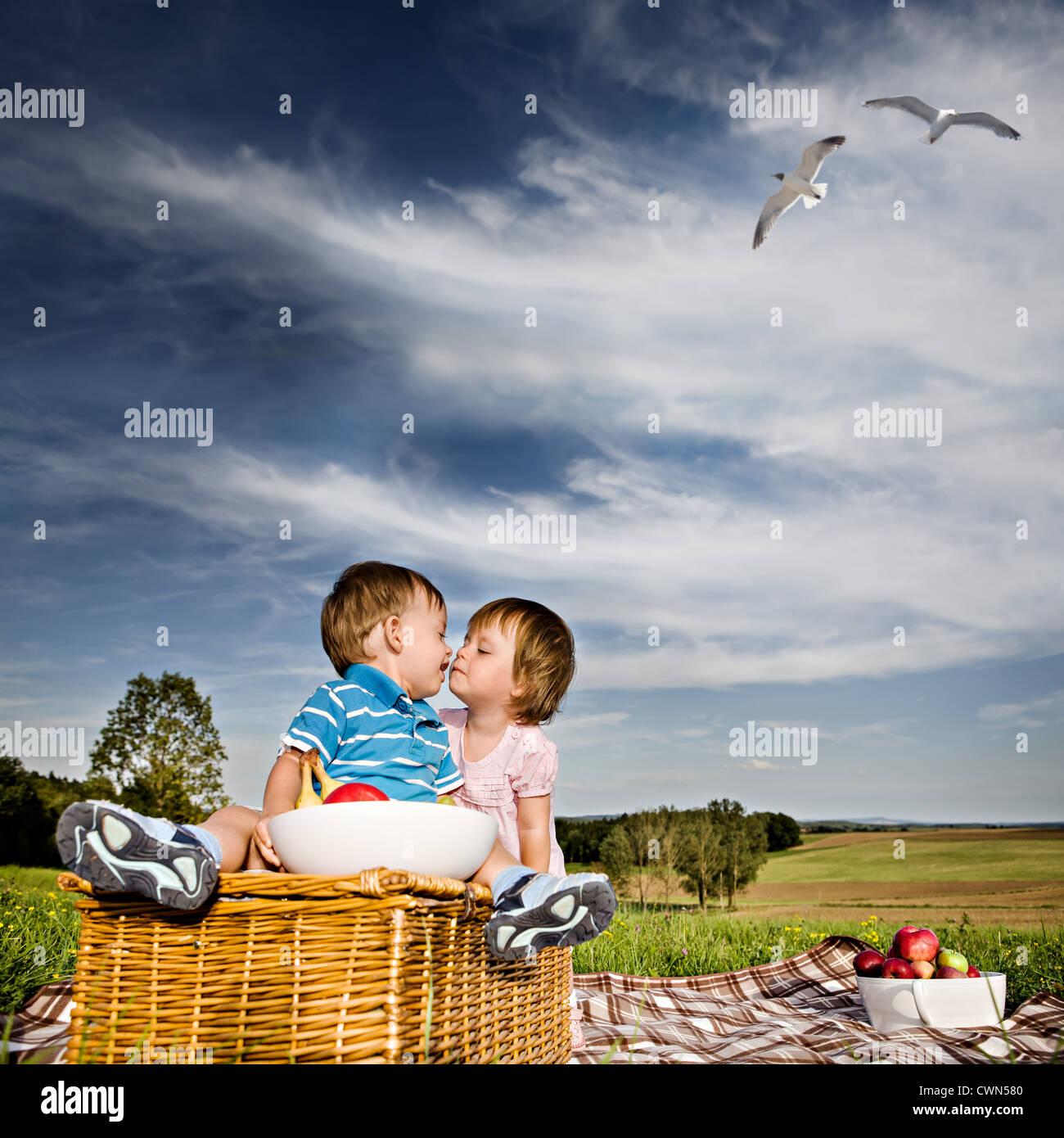 Twins by girl boy Stock Vector Images - Page 2 - Alamy