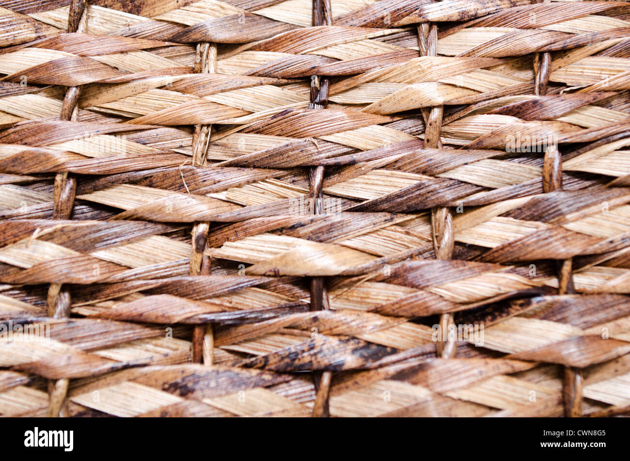 Native woven mat made from indigenous materials Stock Photo Alamy