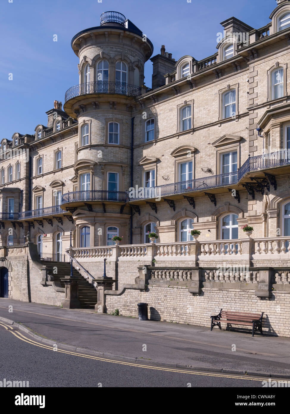 The former Zetland Hotel the largest in Saltburn with its own access