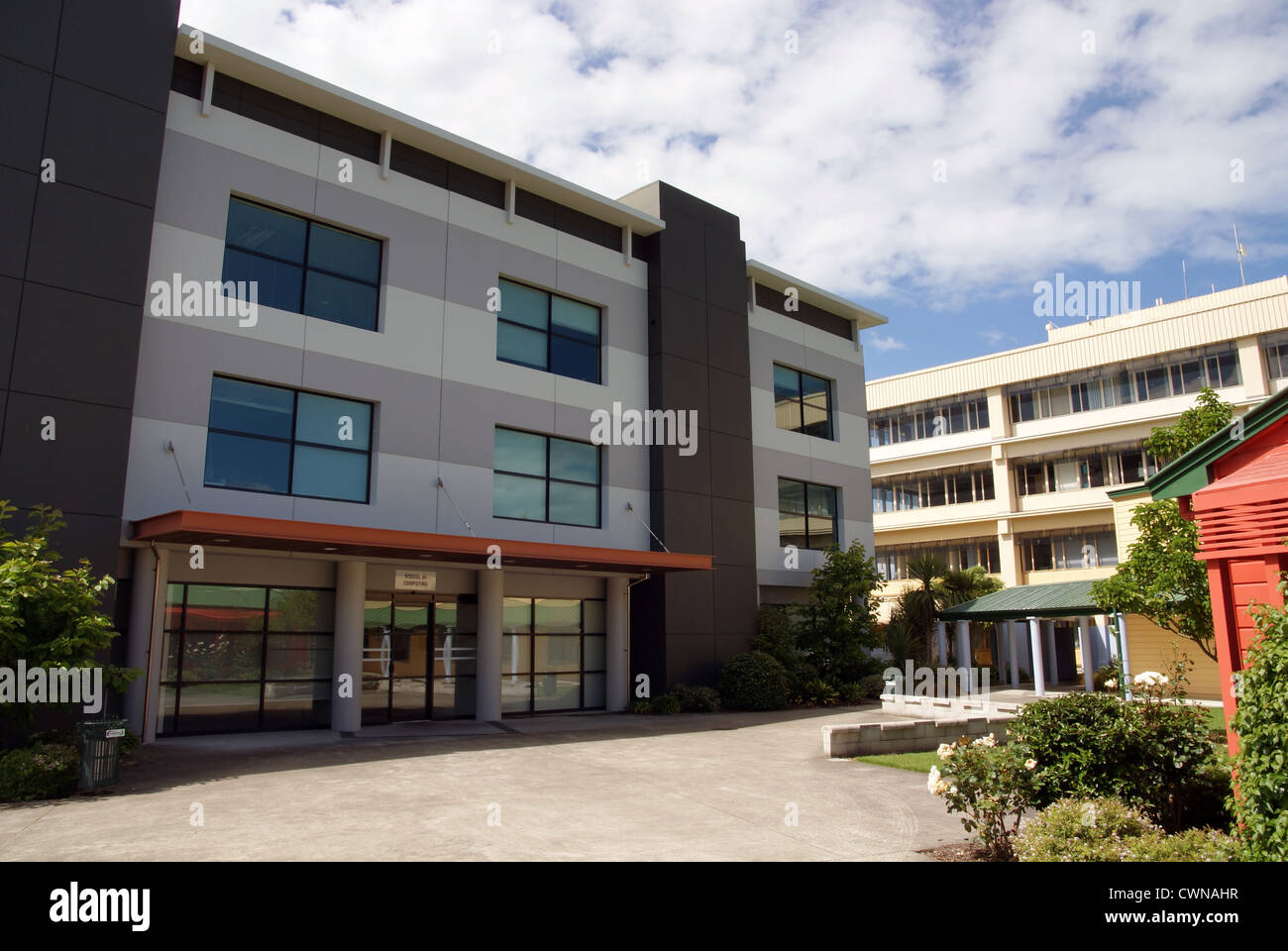 Eastern Institute of Technology (EIT) campus in Hawke's Bay, New Zealand Stock Photo