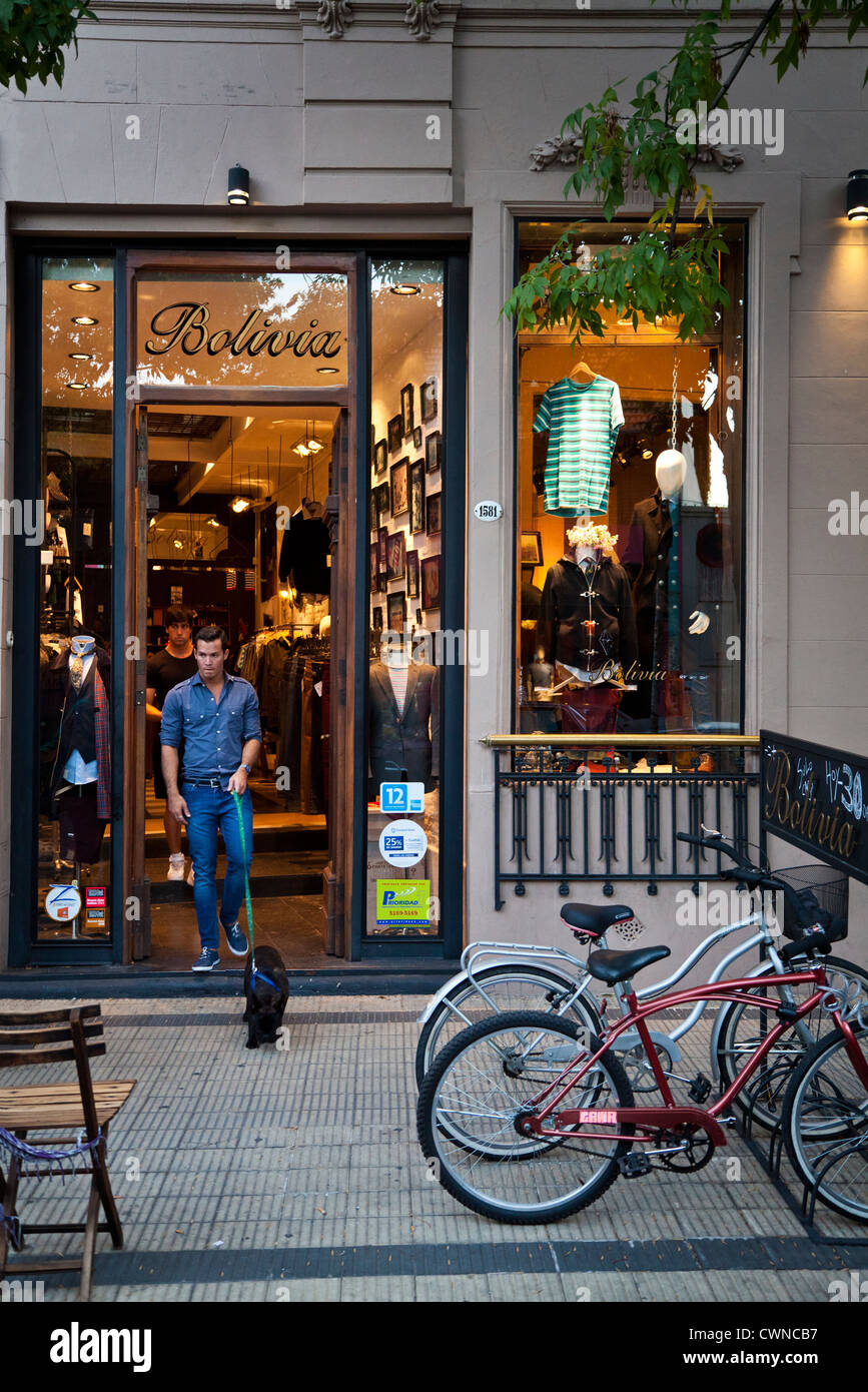 Bolivia clothing store in Palermo Soho, Buenos Aires, Argentina. Stock Photo