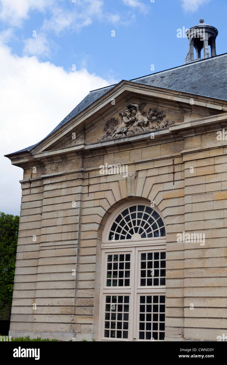 The architecture of the Orangerie at Chateau de Sceaux, Hauts-de-Seine, France Stock Photo