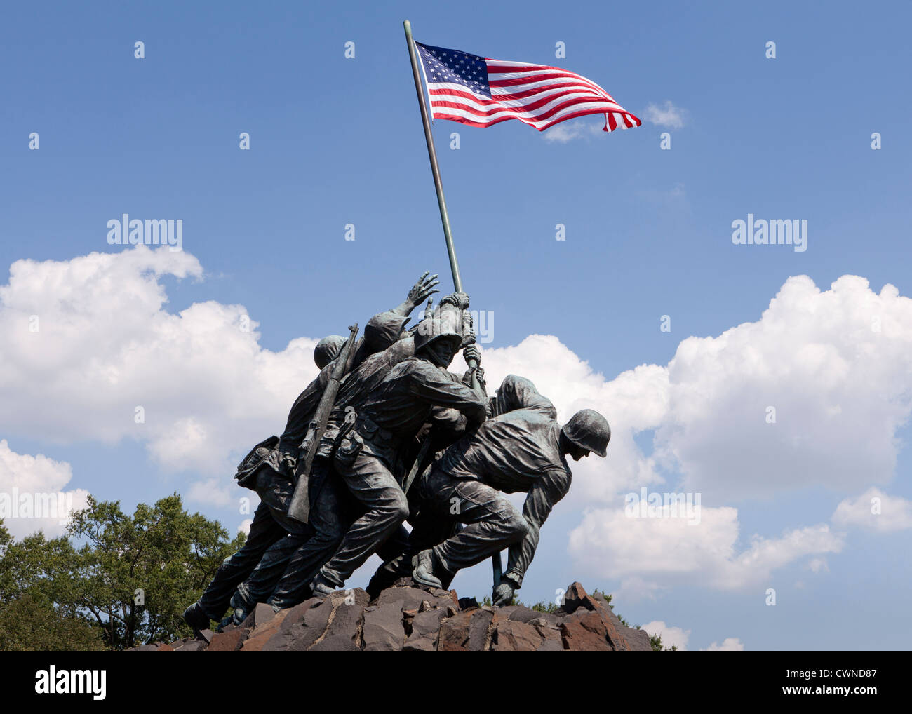 Iwo Jima Memorial - Washington, DC USA Stock Photo