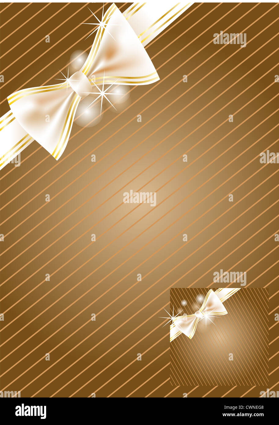 festive background with bow Stock Photo - Alamy