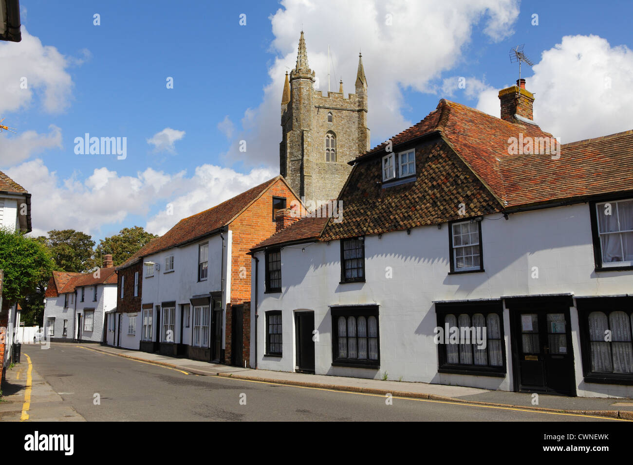 Lydd town, Romney Marsh, Kent, England, UK, GB Stock Photo