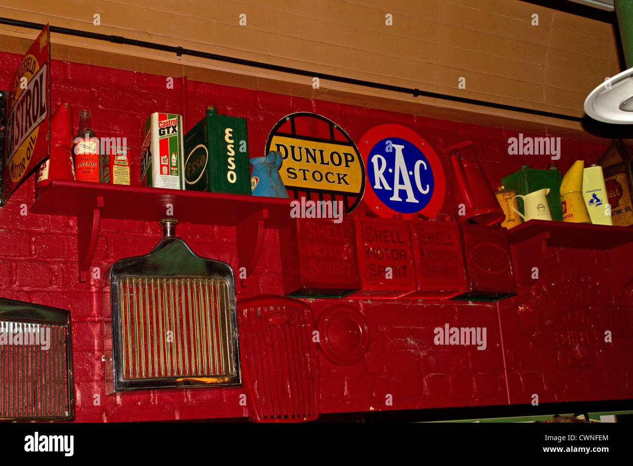 The Filling Station burger bar in Edinburgh Scotland a great American