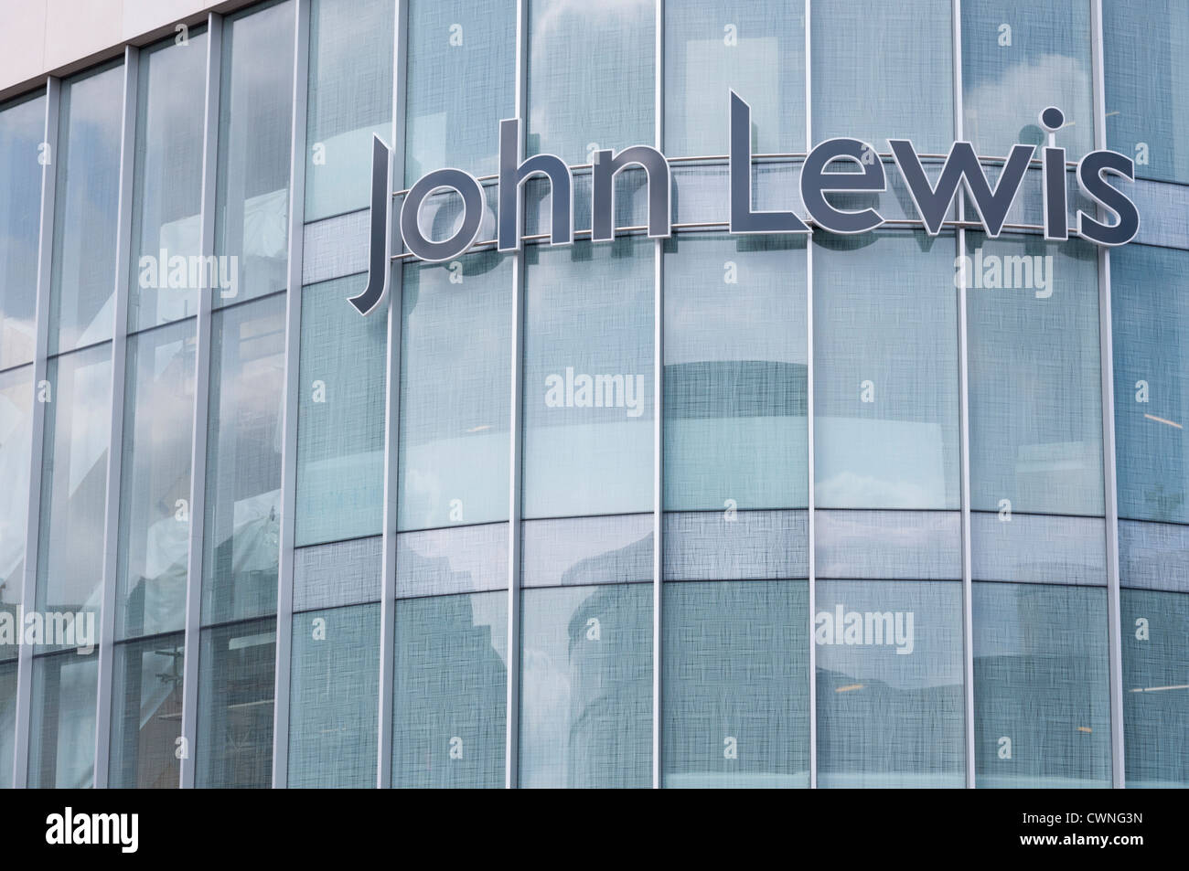John Lewis new department store in Exeter, Devon, England. Interior