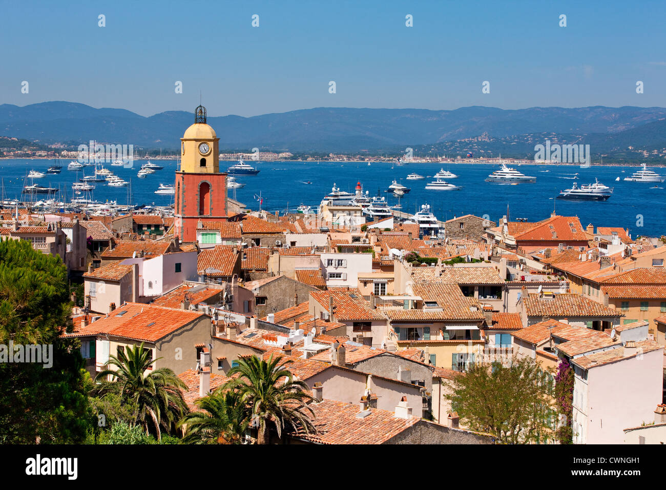 Saint Tropez, French Riviera, Cote d' Azur, France Stock Photo