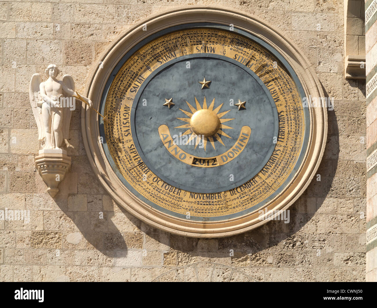 Messina, Italy. The largest astronomical clocks Stock Photo Alamy