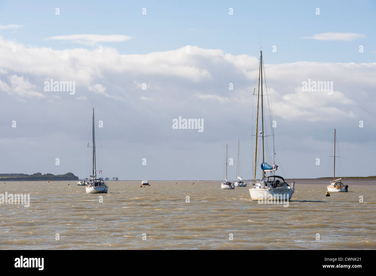 Charente Rier Anchorage in Charente river Stock Photo - Alamy