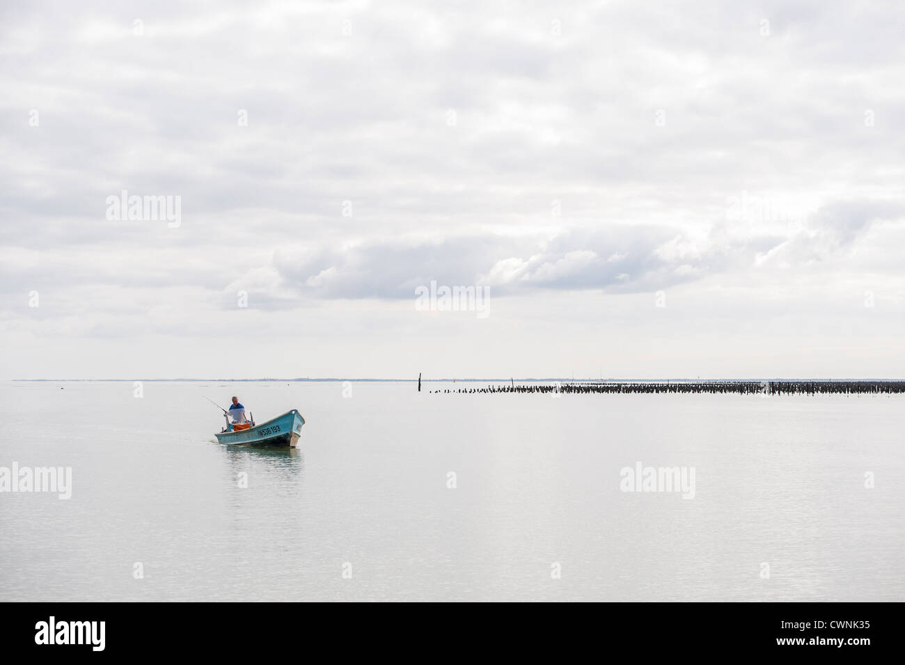 Images of Aix, the smallest of the Charente islands, located near La Rochelle (France) Stock Photo