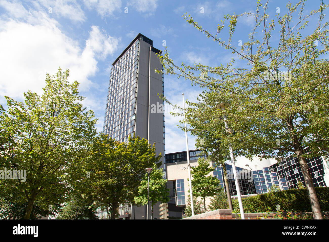 Sheffield's tallest building, St Paul's Tower, is an apartment block in