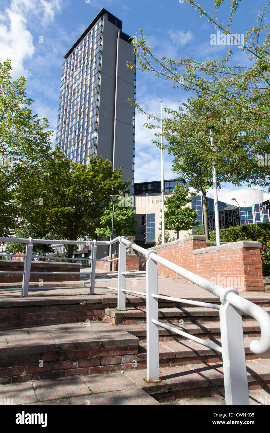 Sheffield's tallest building, St Paul's Tower, is an apartment block in