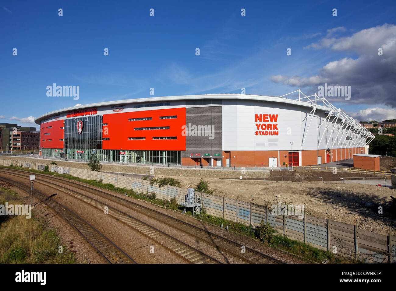 Rotherham United's New York Stadium Stock Photo Alamy