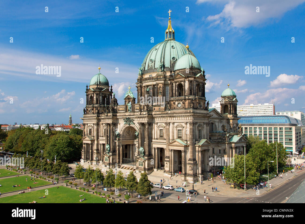 Europe, Germany, Berlin, Berlin Cathedral Stock Photo
