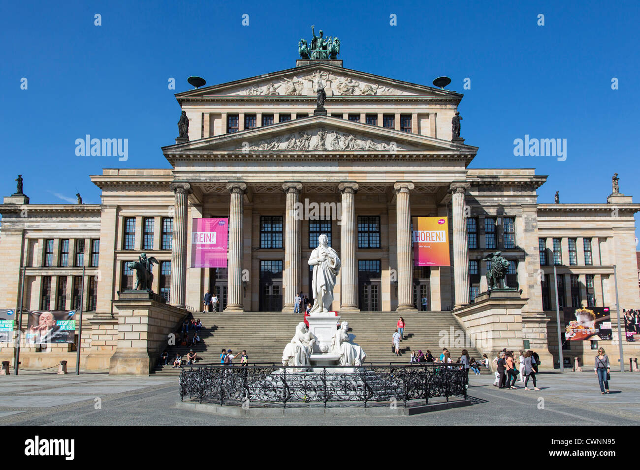 Concert Hall (Konzerthaus), Gendarmenmarkt, Berlin, Germany Stock Photo