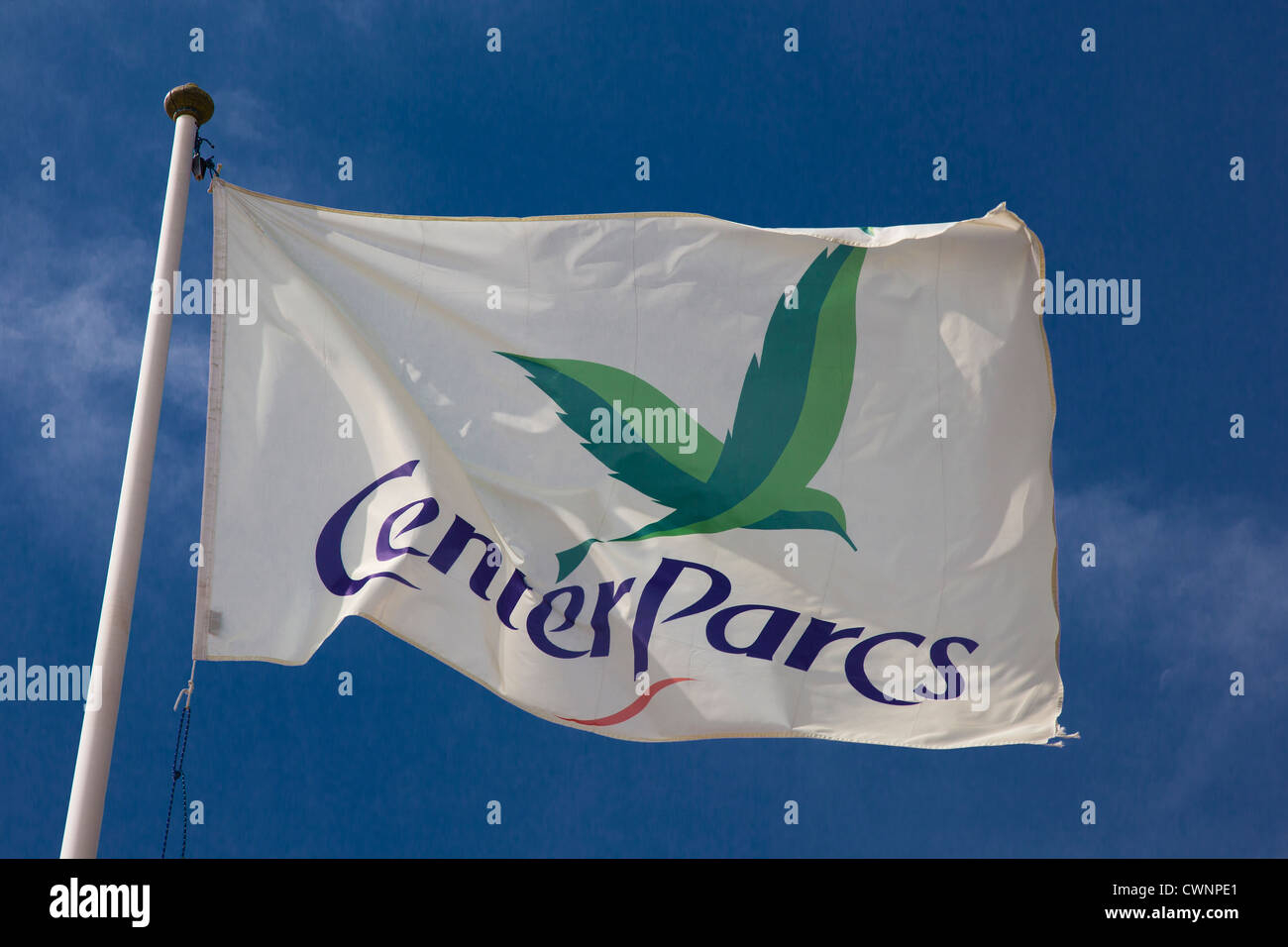 Center Parcs Flag Stock Photo