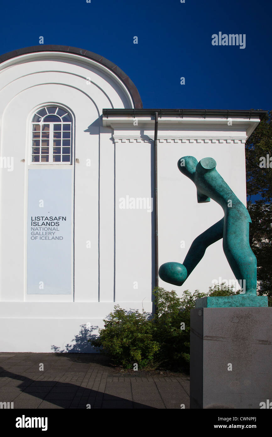 Listasafn Íslands, National Gallery of Iceland, Reykjavik. Stock Photo