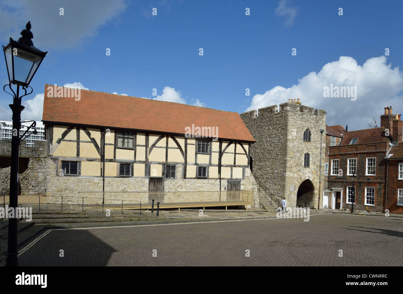 15th century Westgate Hall, Westgate, Old City, Southampton, Hampshire