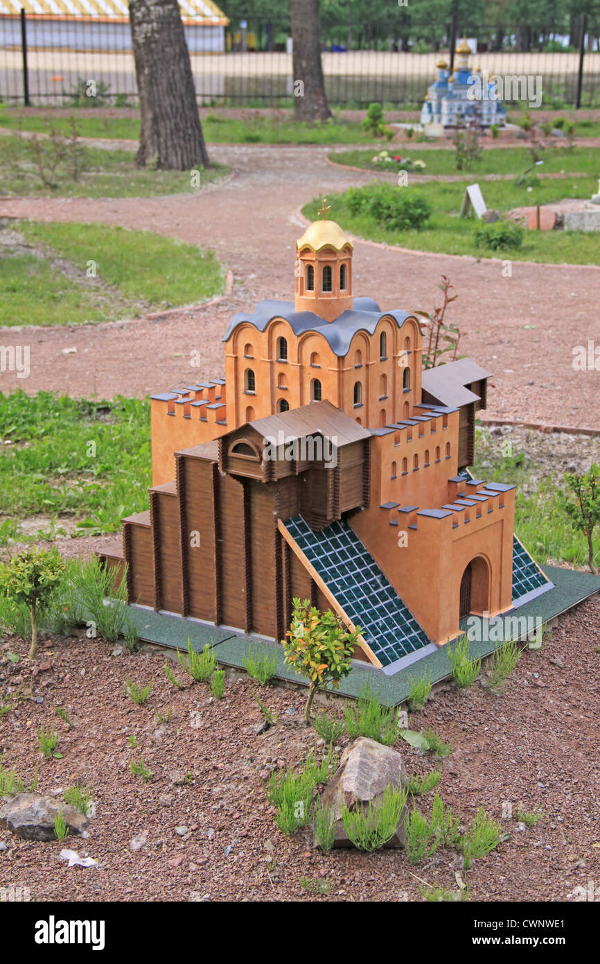 Ukraine. Kiev in miniature.