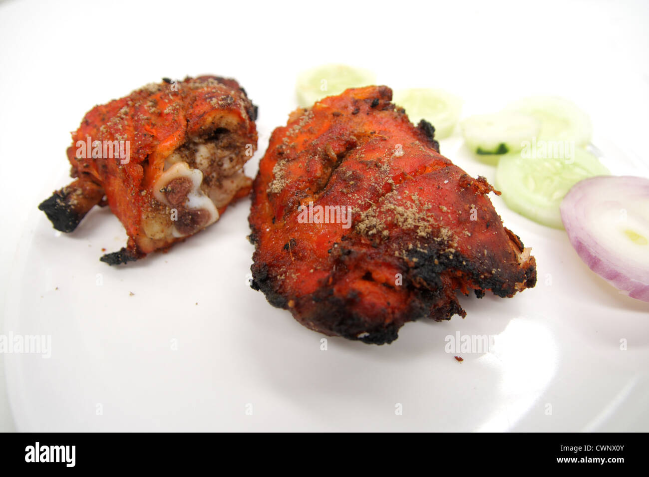 Indian food , Chicken Tikka Stock Photo - Alamy