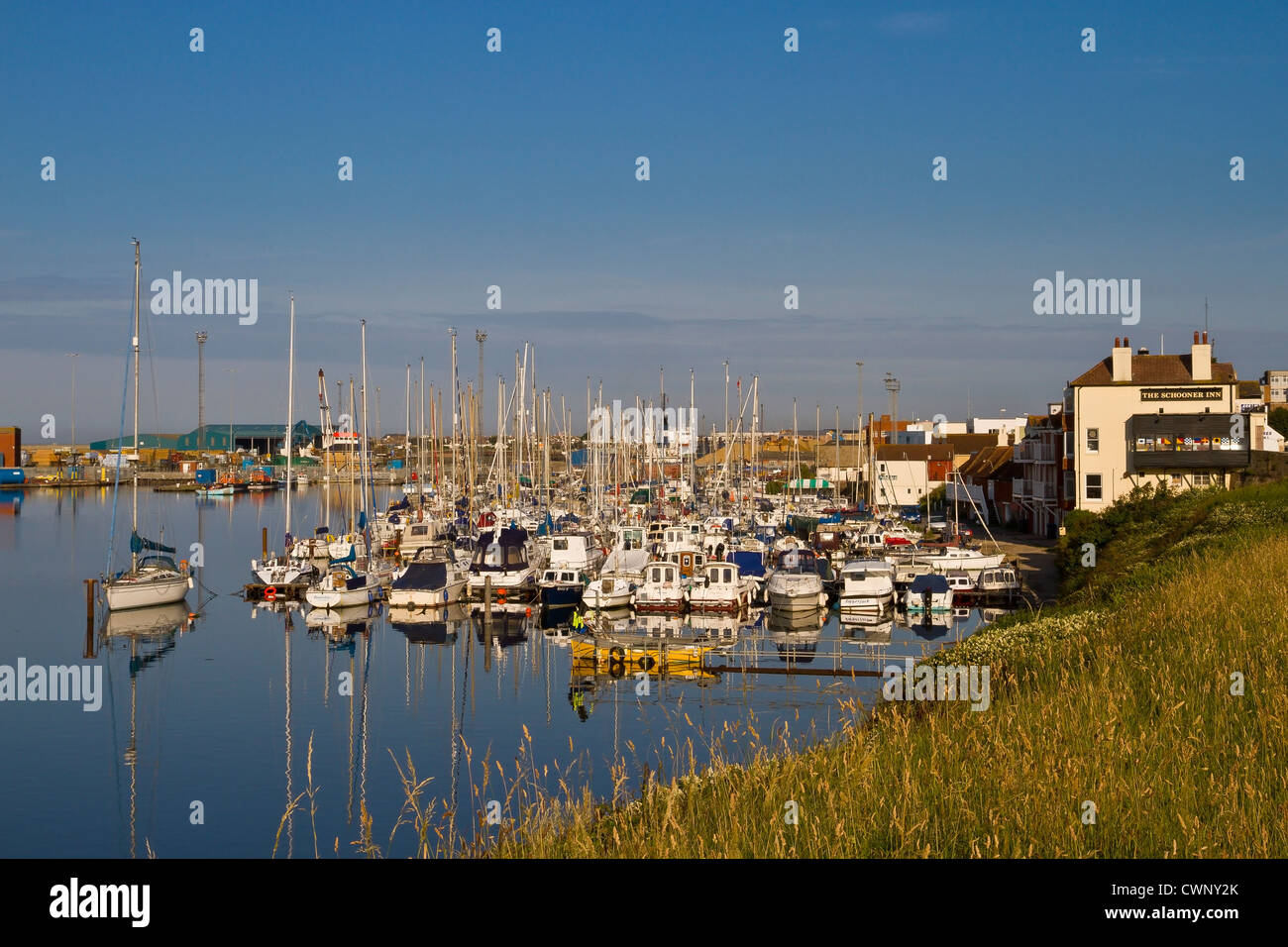 Shoreham by sea, Near Brighton, WEst Sussex Stock Photo