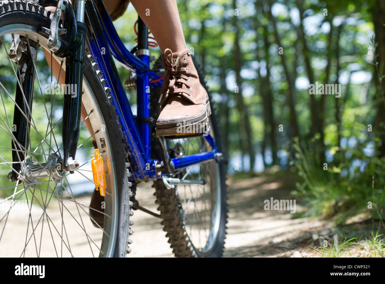 Legs man riding exercise bike hi res stock photography and images