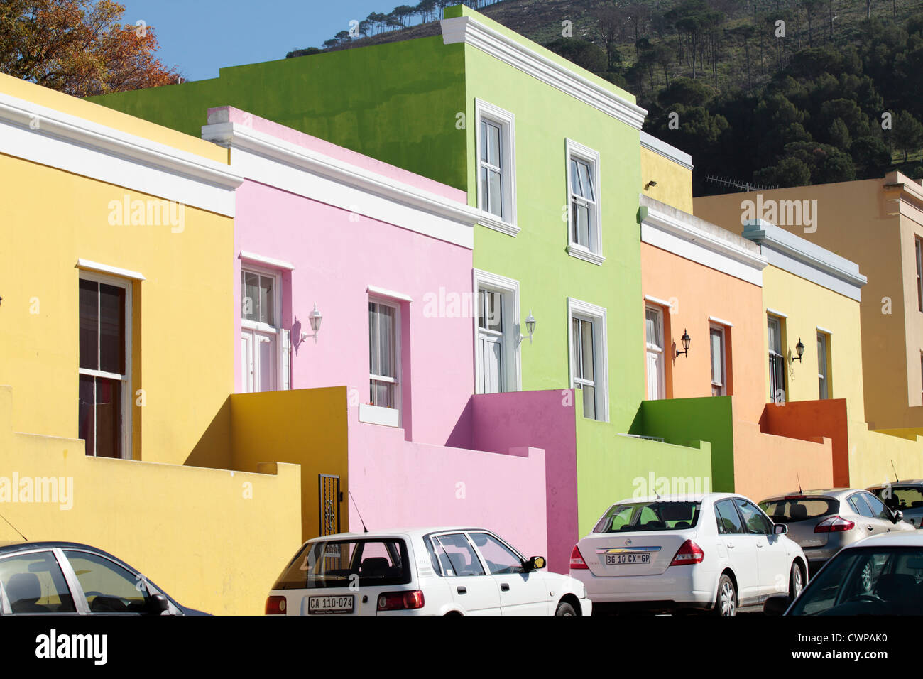 Houses in BoKaap, Cape Town, South Africa Stock Photo Alamy
