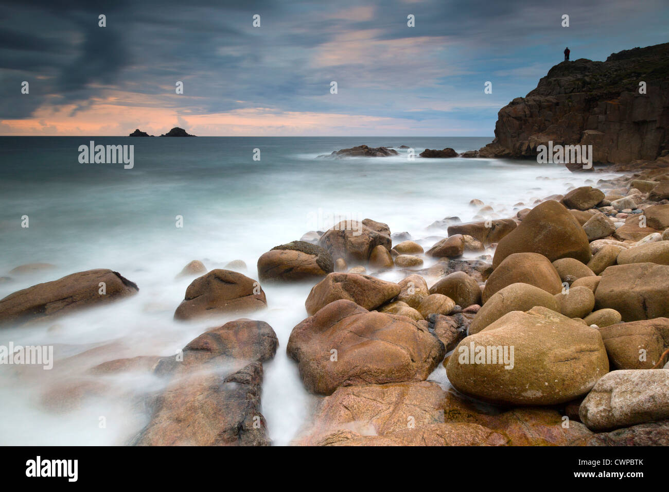 Cot Valley; evening; Cornwall; UK Stock Photo