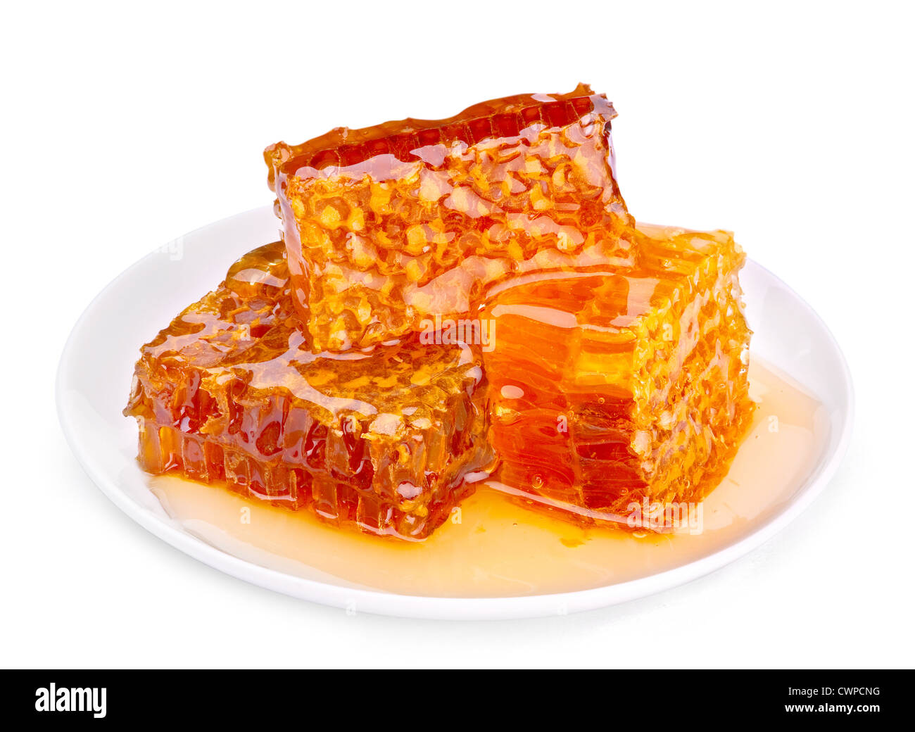 Yellow slice closeup isolated Stock Photo Alamy
