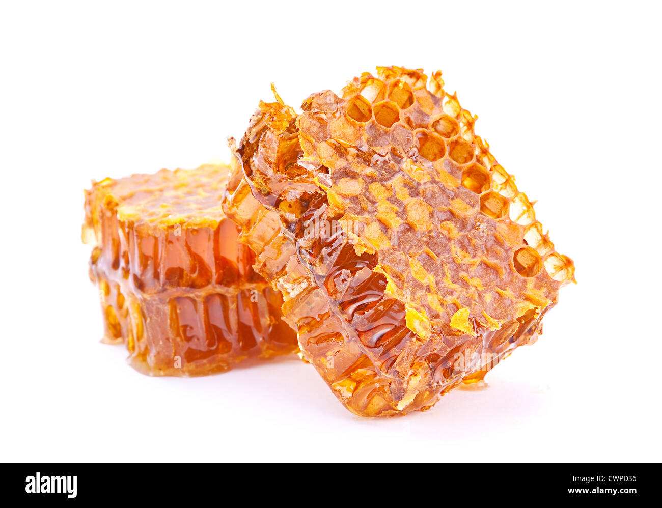 Yellow slice closeup isolated Stock Photo Alamy
