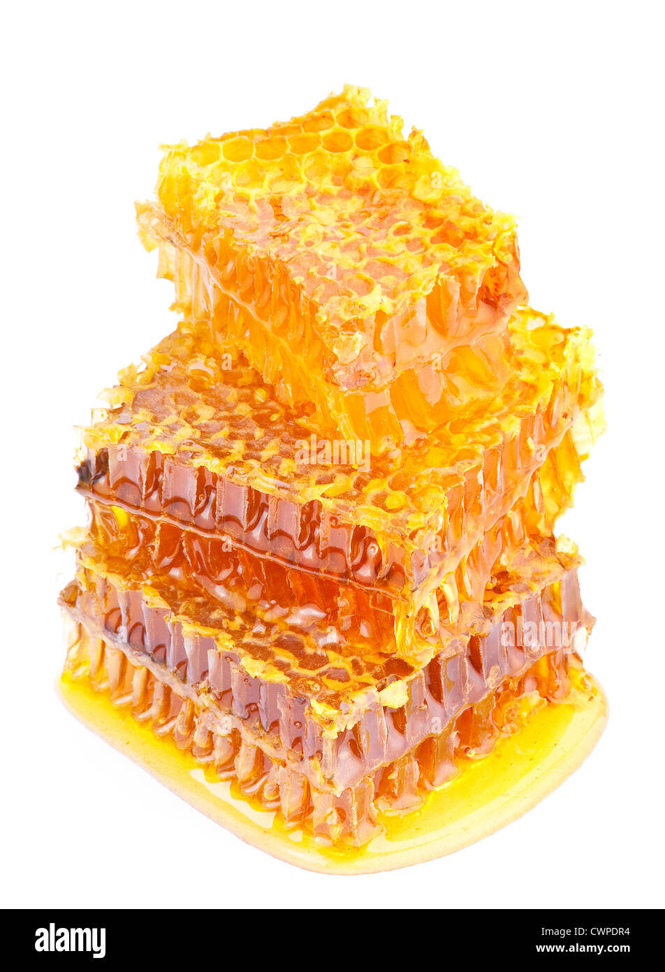 Yellow slice closeup isolated Stock Photo Alamy