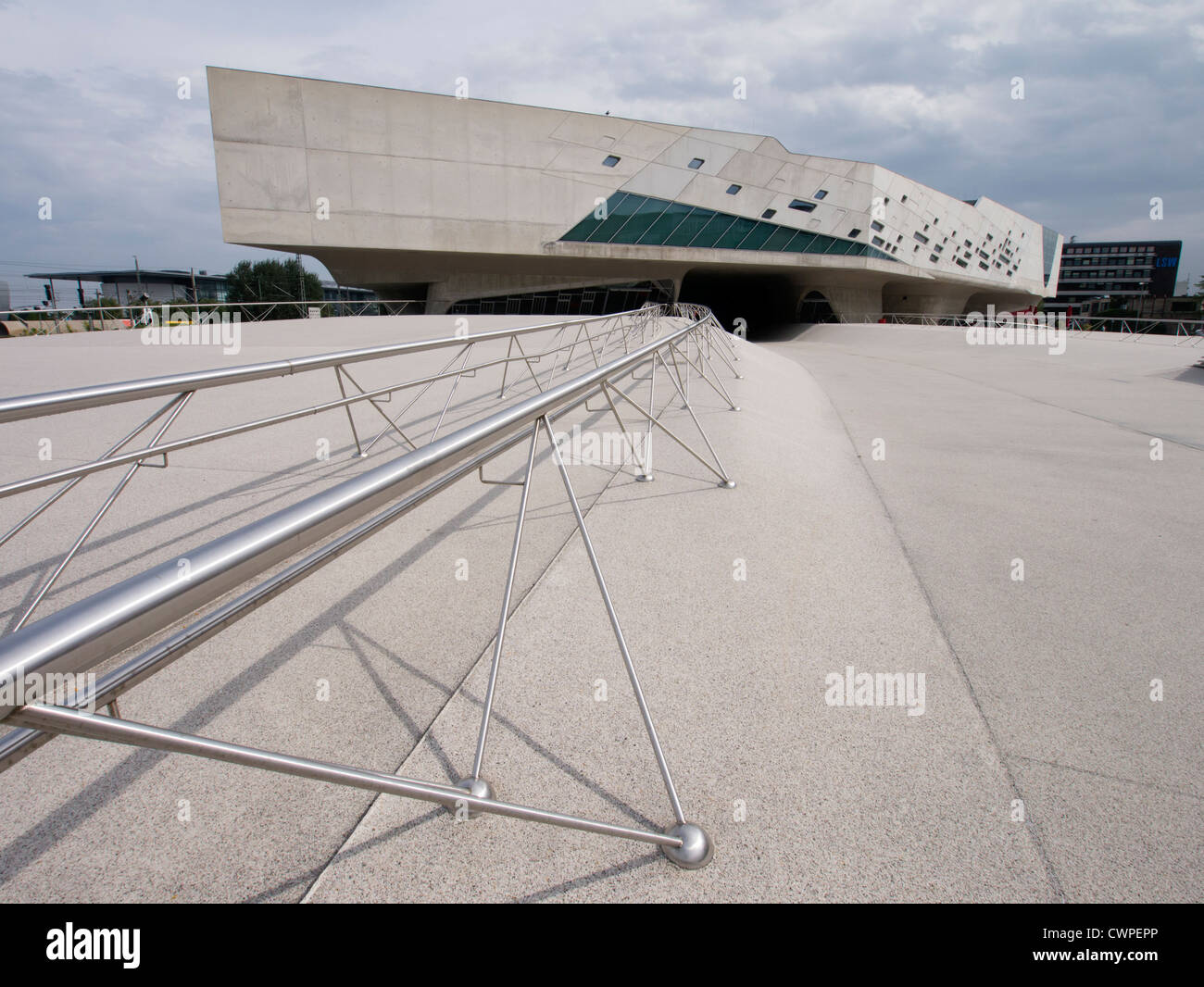 Phaeno Science Center in Wolfsburg Germany ; Architect Zaha Hadid Stock Photo