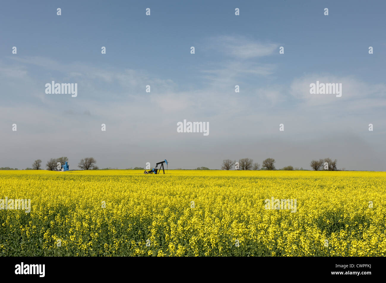 Oil pump in southern Kansas Stock Photo Alamy