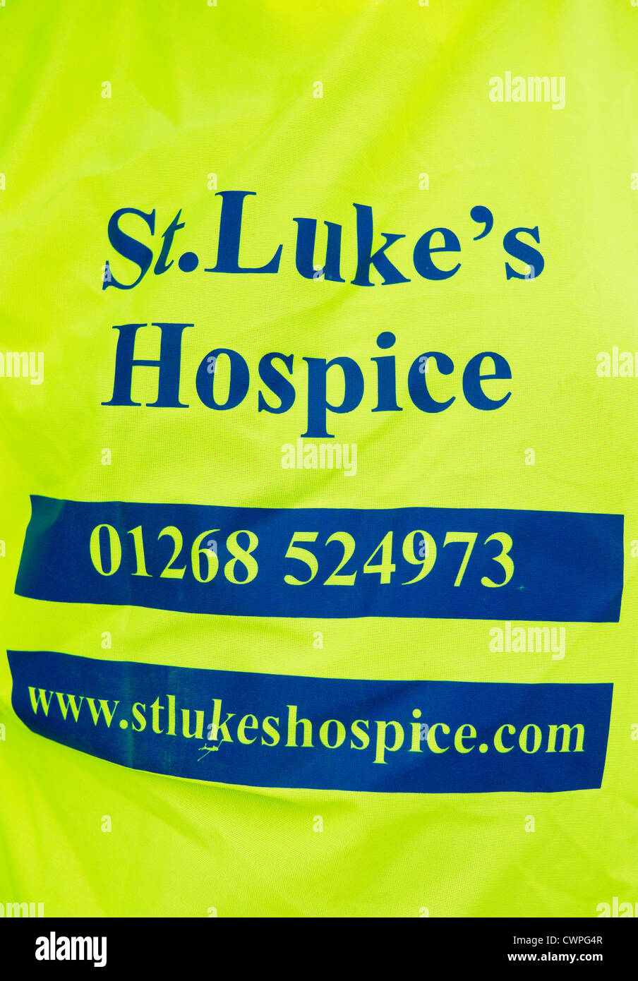 A sign for St Luke's Hospice Stock Photo