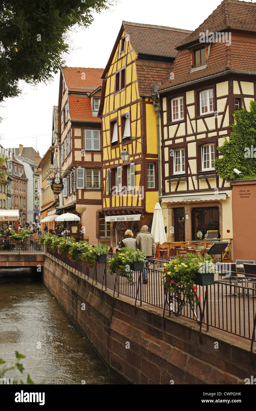 Colmar Rance Colmar, Alsace, France Stock Photo - Alamy