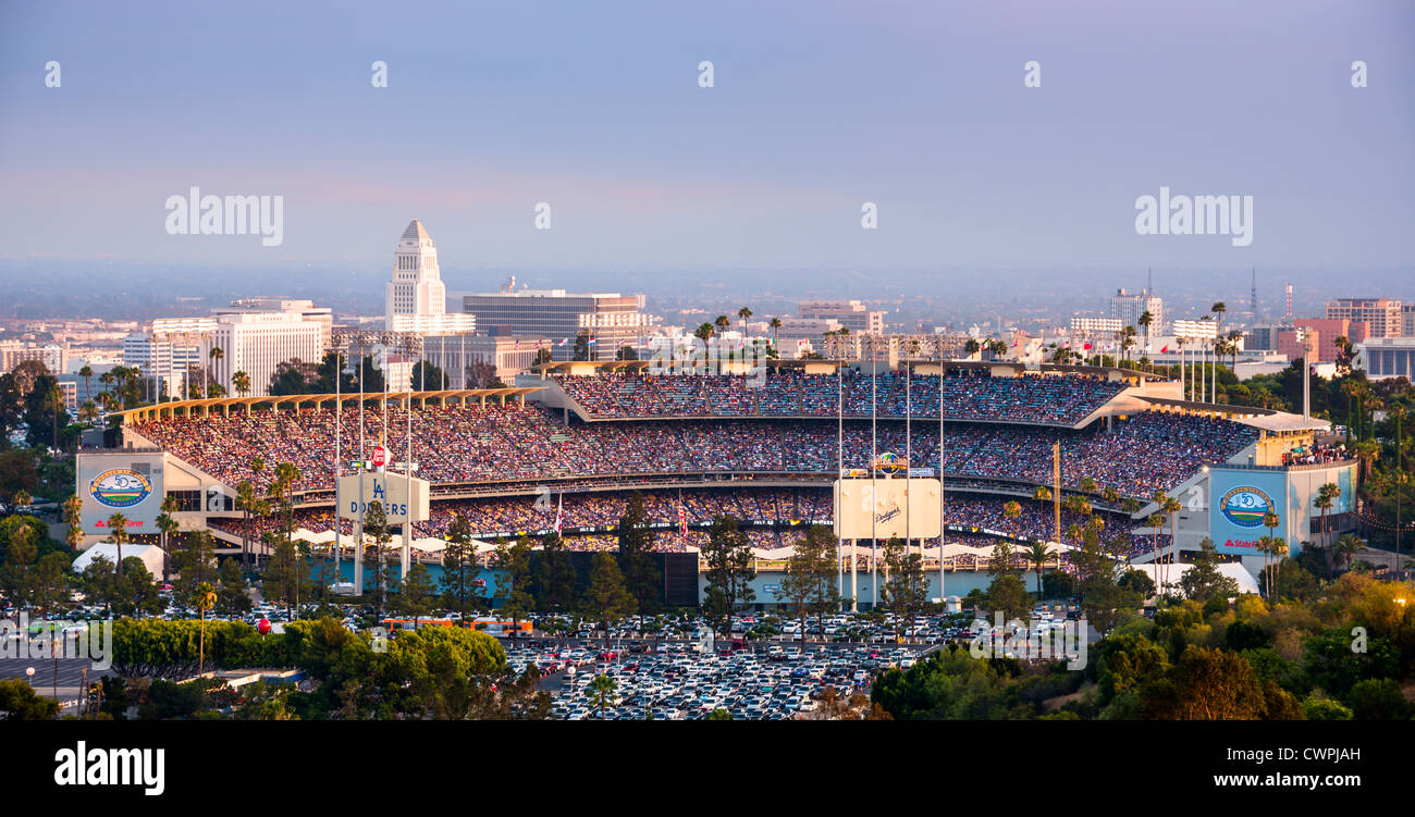 Dodgers stadium, Los Angeles, California, USA. Stock Photo