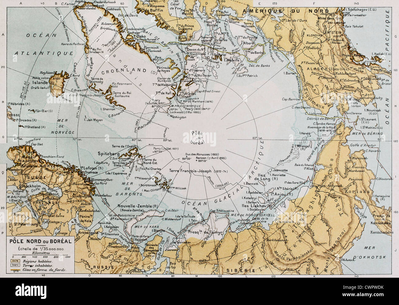 Alaska Arctic Circle Map
