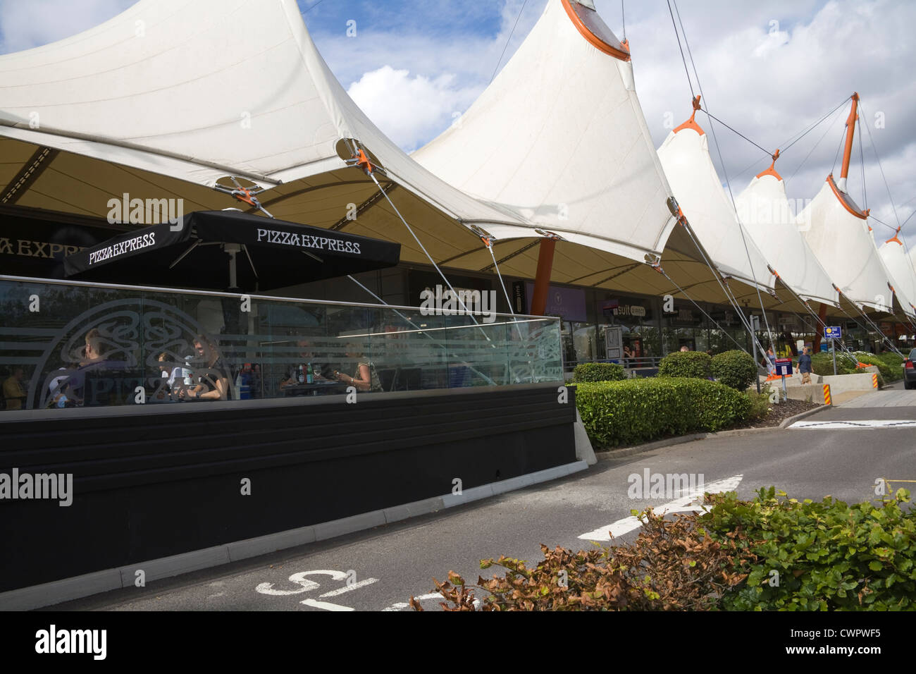 Ashford Designer Outlet Shopping Centre Kent Stock Photo