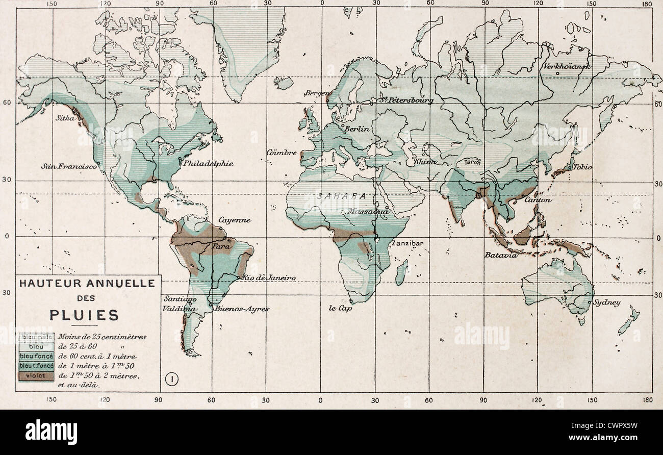 Illustrated world map hires stock photography and images Alamy