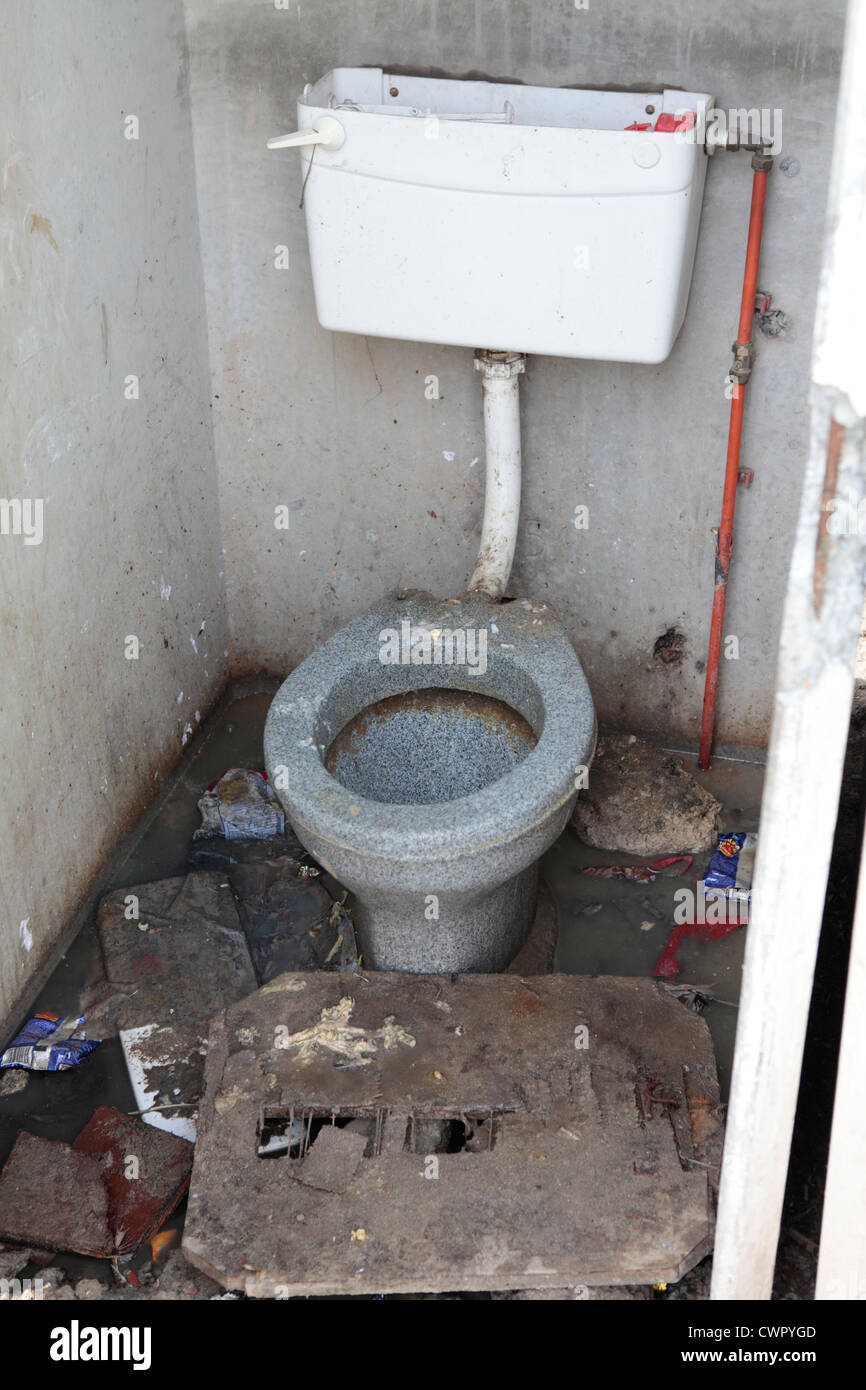 Clogged toilet stock photo. Image of dirt, paper, ceramic - 36719772