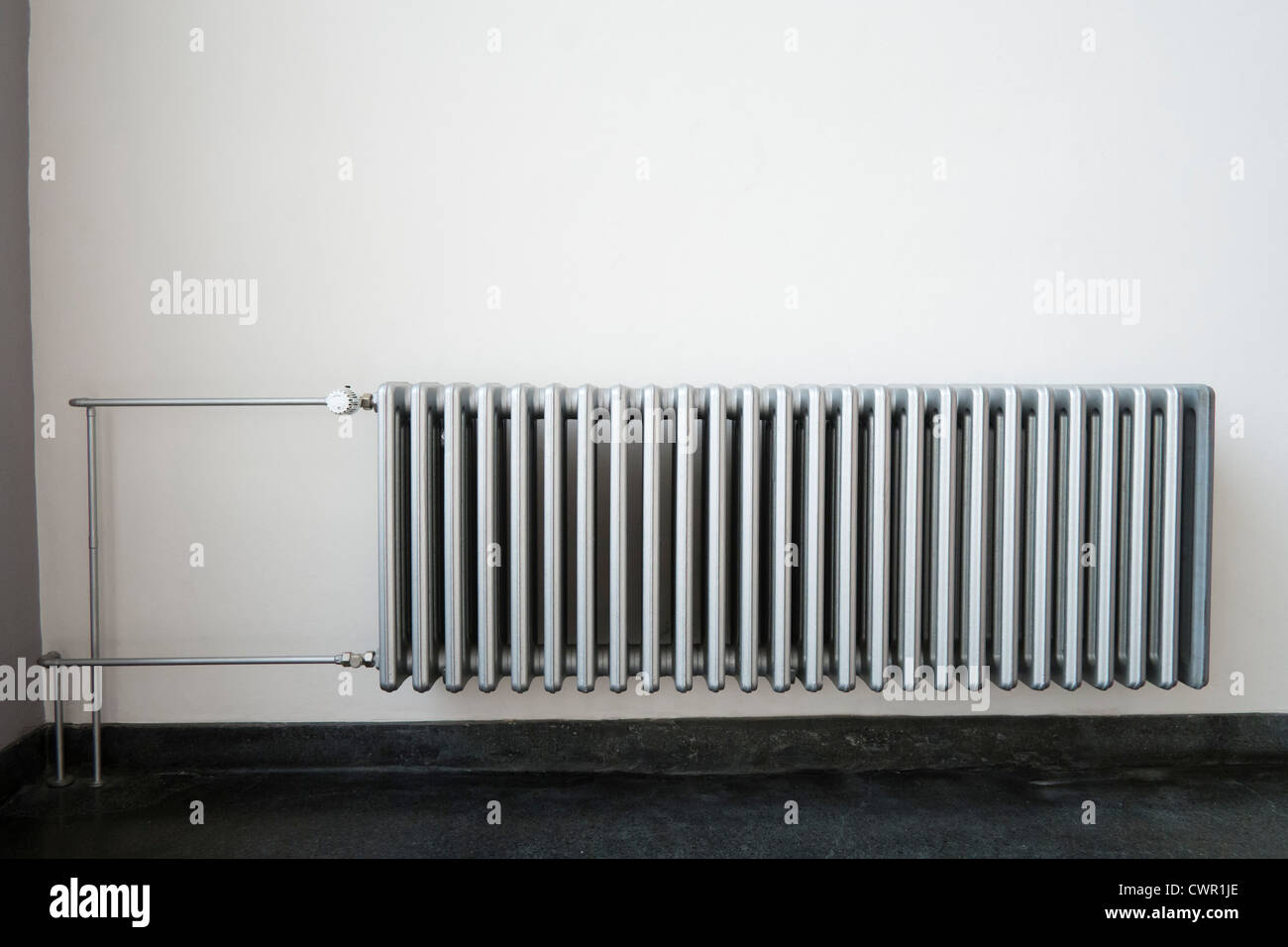 radiator in Bauhaus Building and architecture school designed by Walter  Gropius in Dessau Germany Stock Photo - Alamy